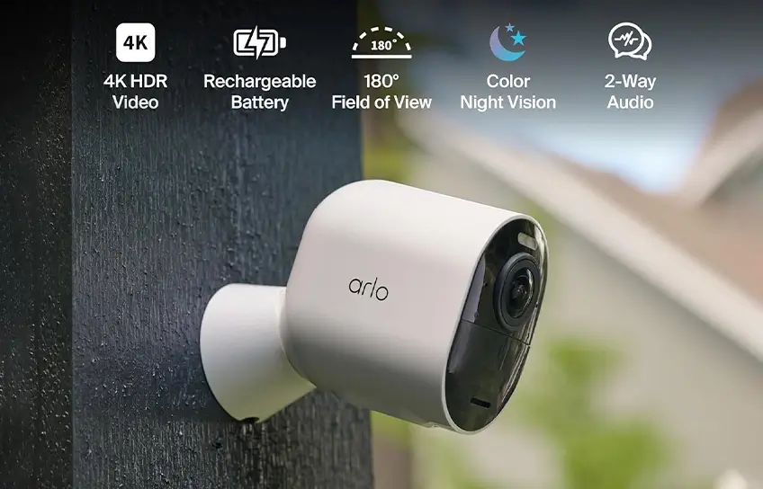 what arlo ultra 3rd gen camera stand out