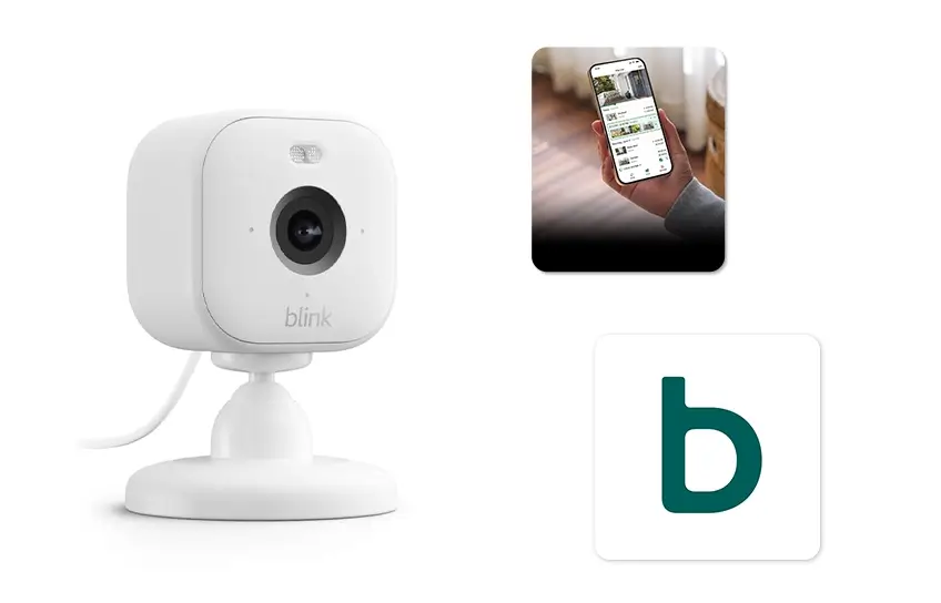 blink mini 2K+ review video setup and the app