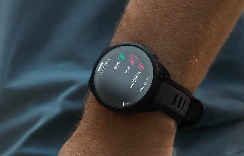 garmin forerunner 165 music training tools