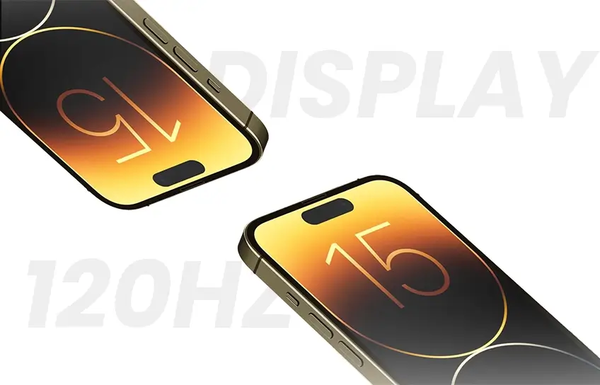 Iphone 15 pro vs pro max display