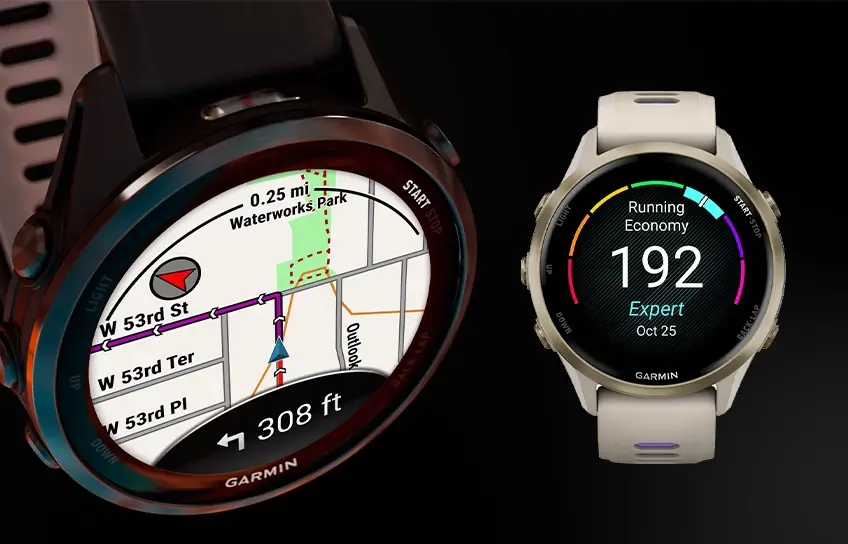 garmin forerunner 970 bright amoled display