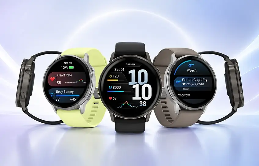 garmin venu display