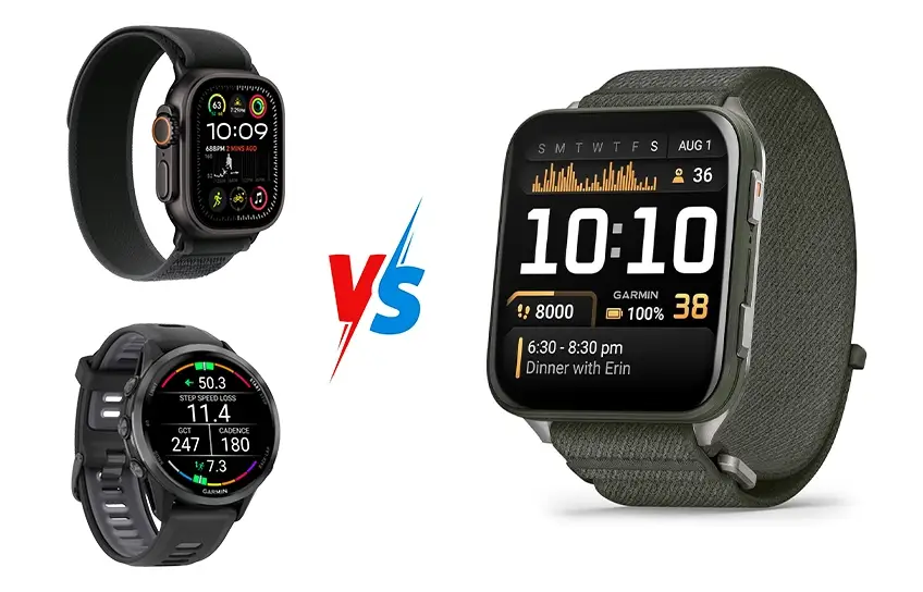 garmin comparison with top rivals