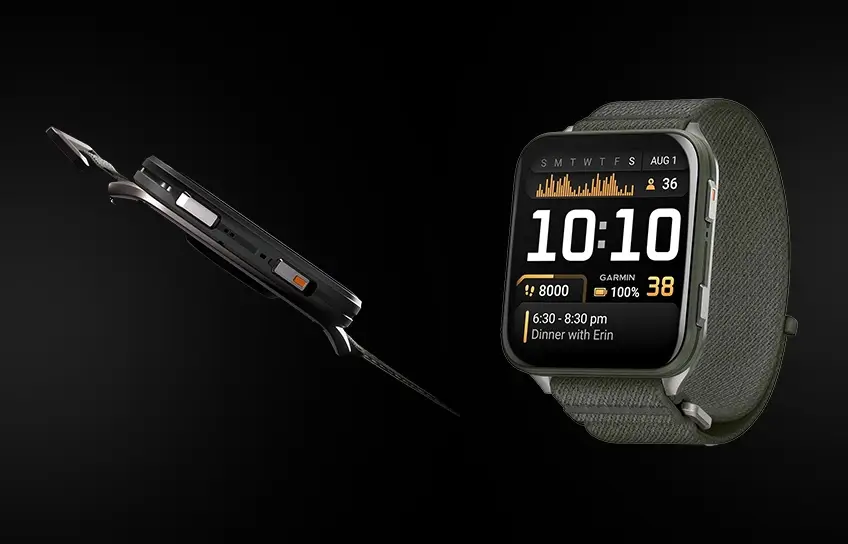garmin venu x1 design and build quality