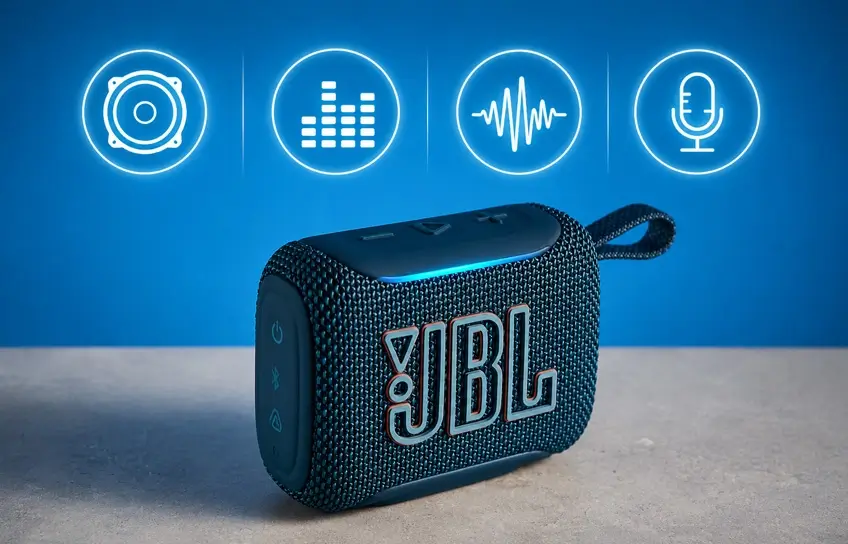 how does the jbl go 5 sound