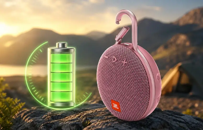 JBL clip 3 battery life