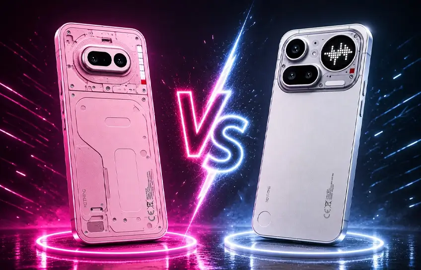 Nothing Phone (4a) vs (4a) Pro