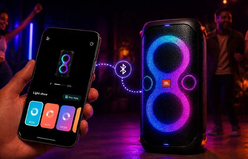 the jbl partybox app