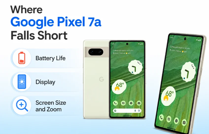 google pixel 7a falls short