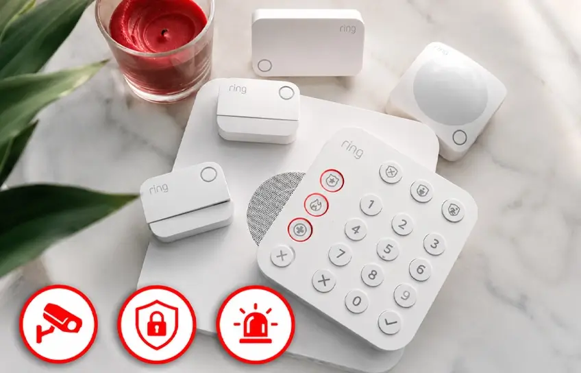 ring alarm security kit camera ecosystem
