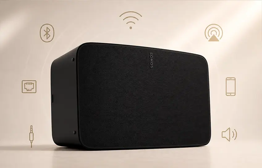 sonos five features and connectivity