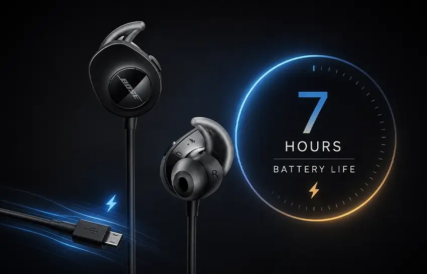 bose soundsport battery life