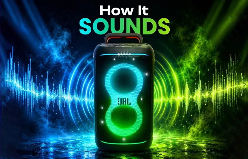 how jbl partybox 520 sounds is