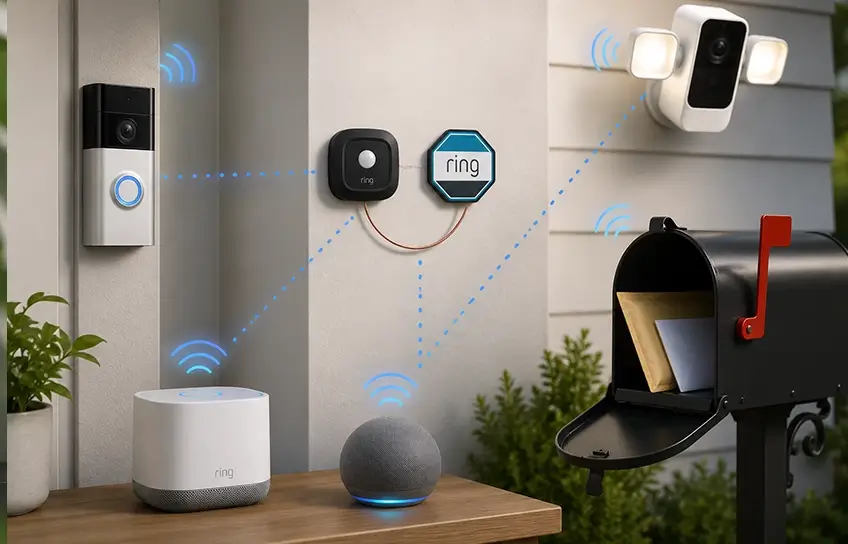 Ring Mailbox Sensor Review Connecting It to Other Ring Devices