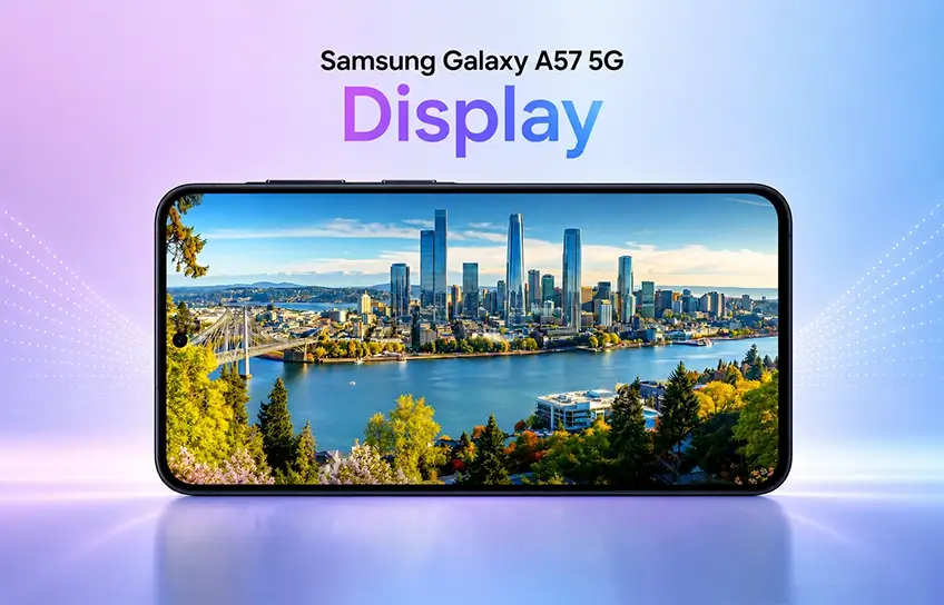 samsung galaxy a57 display