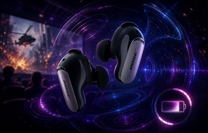 bose quietcomfort ultra earbuds (2nd gen) audio and battery life
