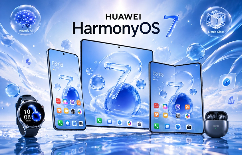 Huawei’s HarmonyOS 7 Goes Official With Agentic AI and Liquid Glass huawei's harmonyos 7