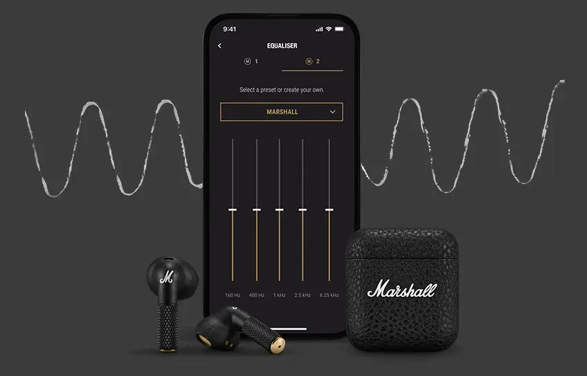 marshall earbuds app