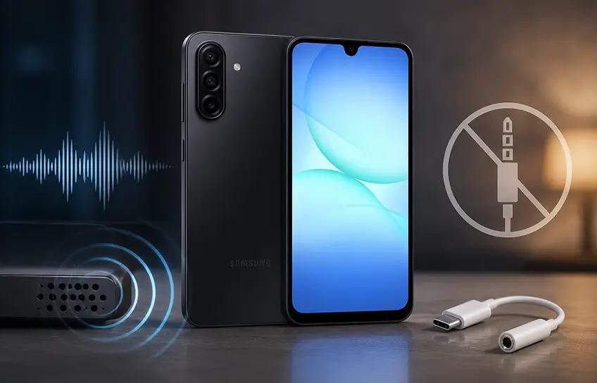 samsung galaxy a17 5g audio